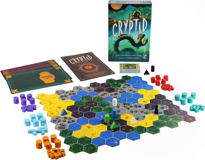 Actual product image Cryptid (English)