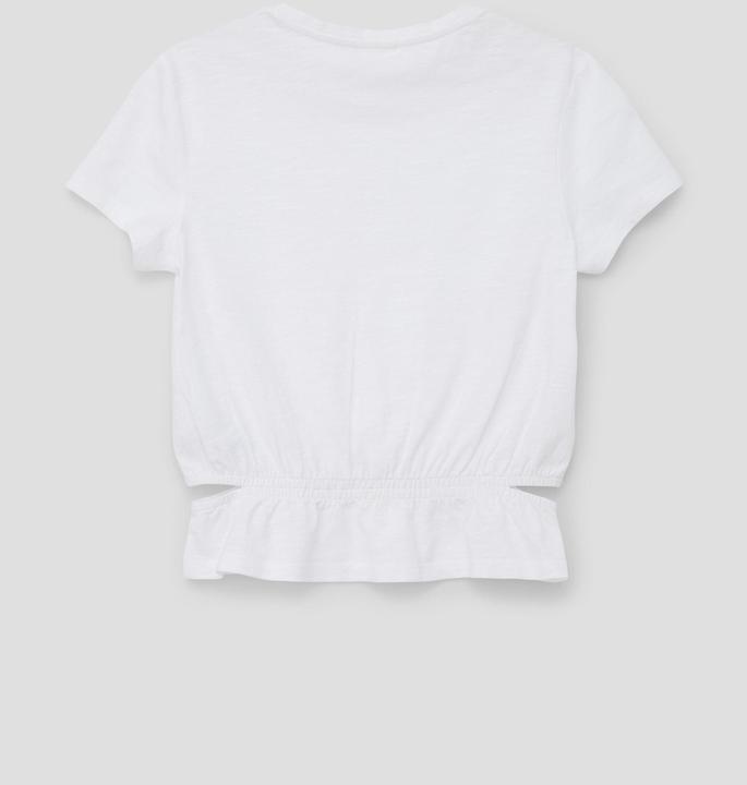 Produktbild S.Oliver T-Shirt T-Shirt mit Flammgarn-Struktur (XL)