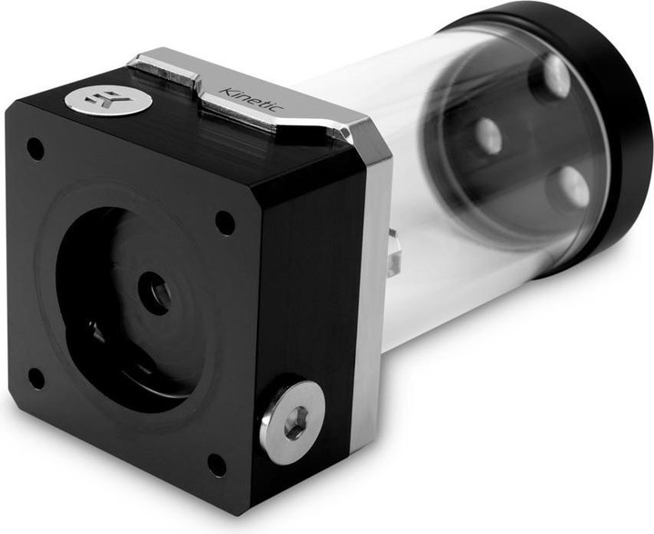 Actual product image EKWB EK-Quantum Kinetic TBE 160 DDC expansion tank D-RGB - Acetal