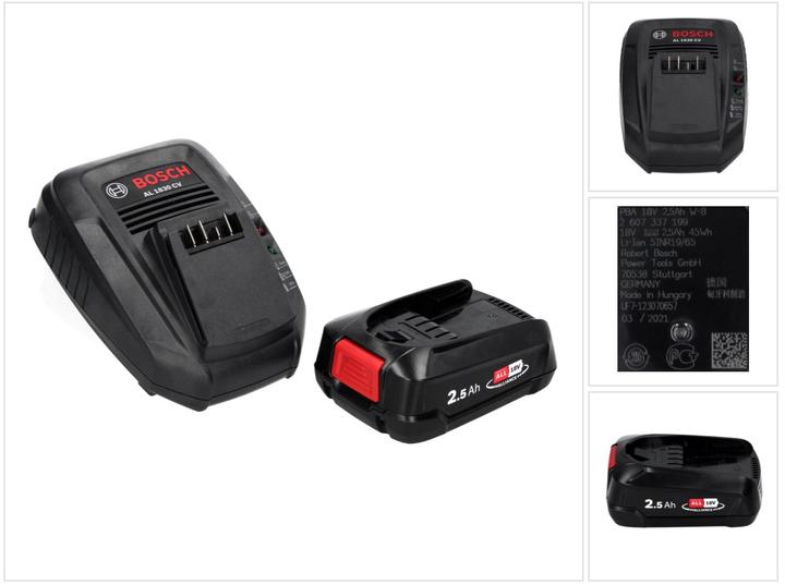 Produktbild Bosch Home & Garden Starter-Set PBA 18V (1x2,5Ah) + AL 18V-44 (18 V)
