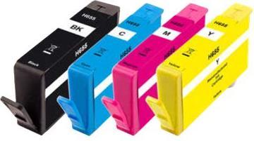 Image du produit Peach Cartouches d'encre économiques compatibles avec No. 655 series (CF, M, Y)