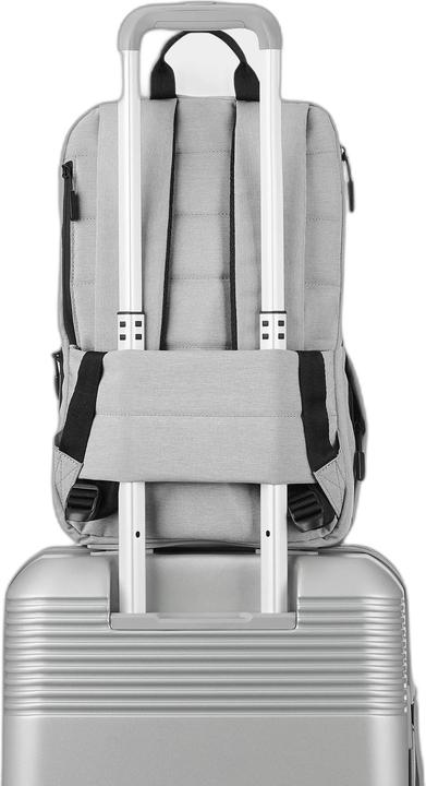 Actual product image Hedgren Dash Backpack Two Comparement 15.6" - silver (15.60")