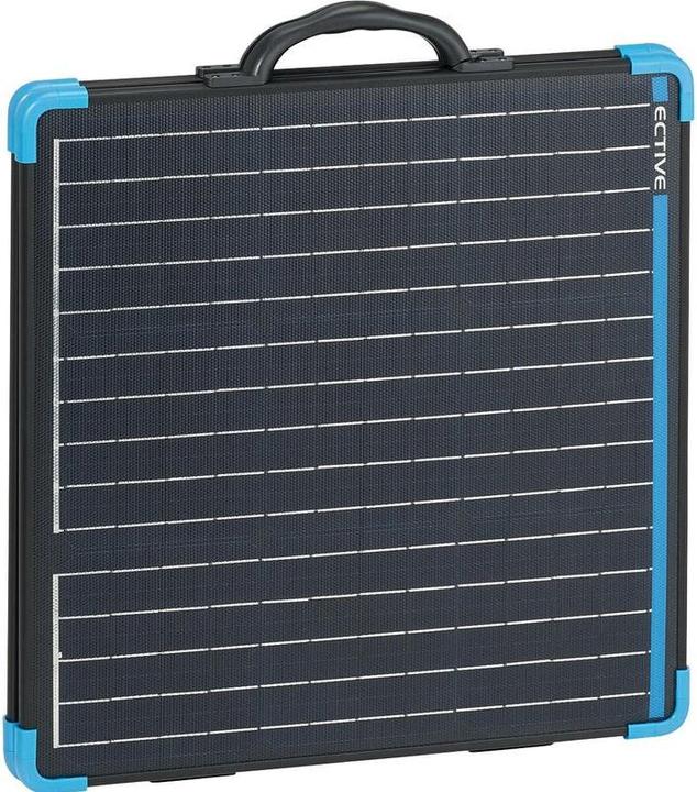 Ective SunBoard 80W Valise solaire 12V Sac solaire Panneau solaire pliable (80 W, 4.50 kg)