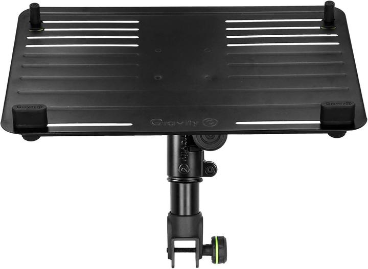 Actual product image Gravity Flexible DJ Table Laptop Shelf with Adjustable Pins and Steel Frame