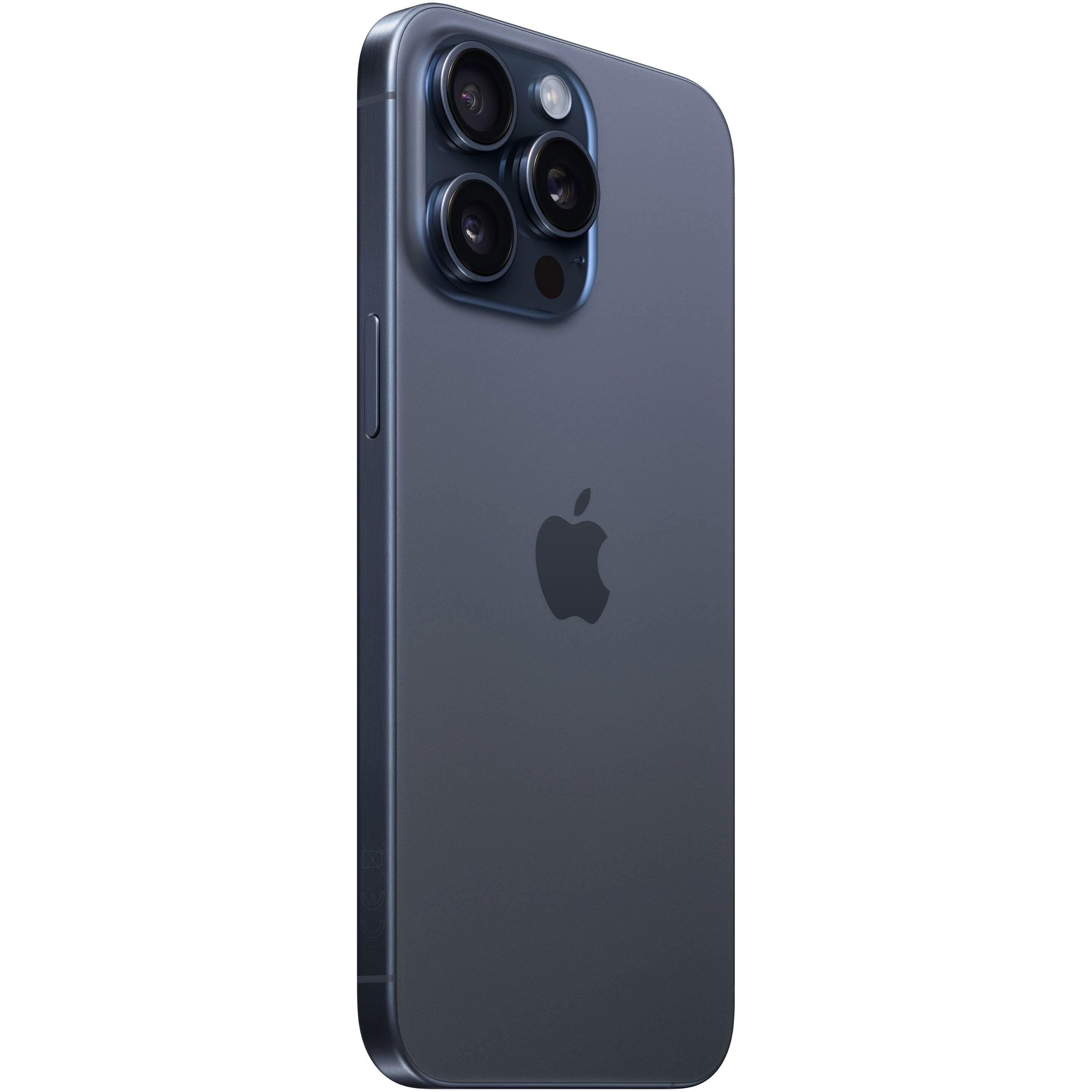 Thumbnail - Apple iPhone 15 Pro Max (256 GB, Blue Titanium, 6.70", SIM + eSIM, 48 Mpx, 5G), Smartphone, Blau