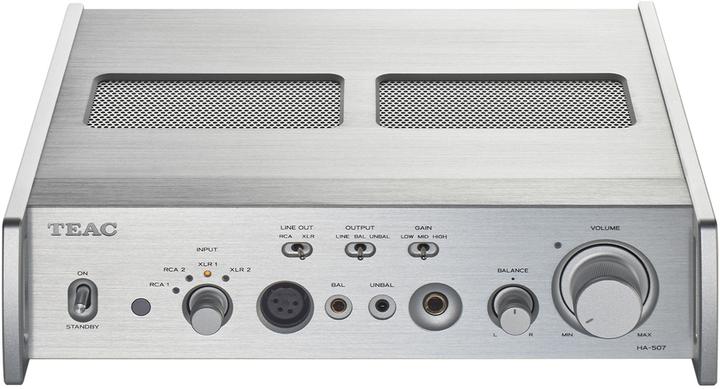 Image du produit TEAC HA-507 Headphone- and Preamplifier - silver (USB-DAC, Bluetooth)