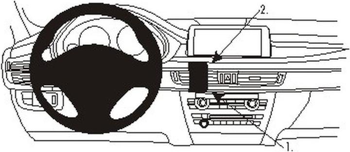 Image du produit Brodit 854979 Support BMW X5 14-18