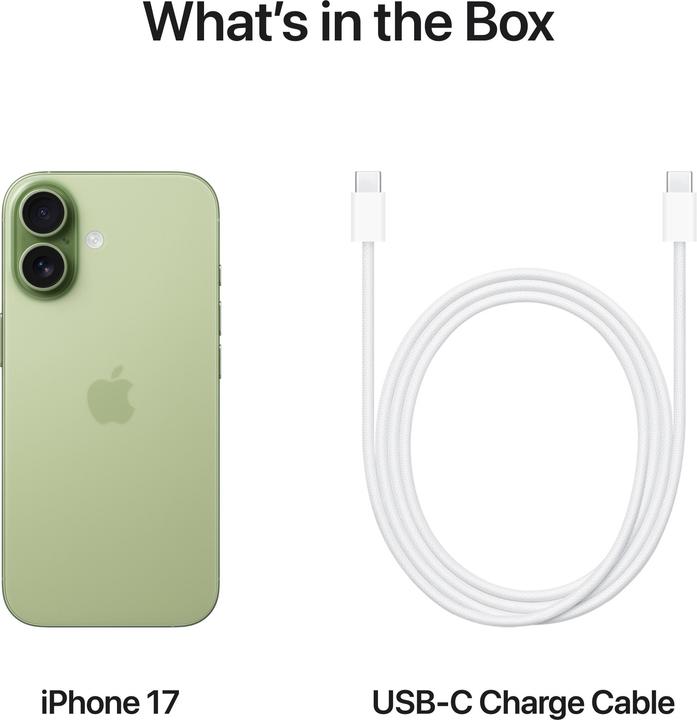 Produktbild Apple iPhone 17 256GB - Sage (256 GB, Sage, 6.30", Dual SIM, 5G)