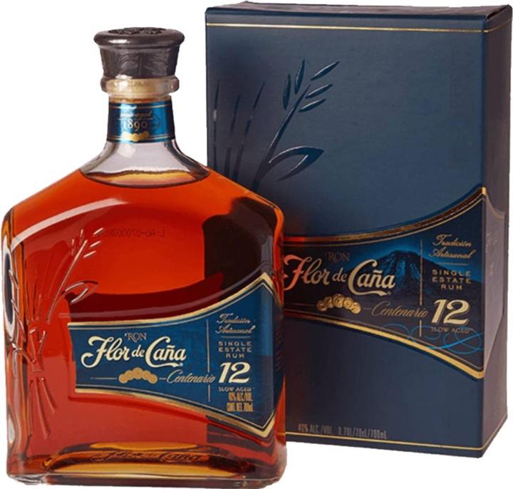 Immagine prodotto Flor de Caña Centenario 12 Años Ron (1 x 70 cl)
