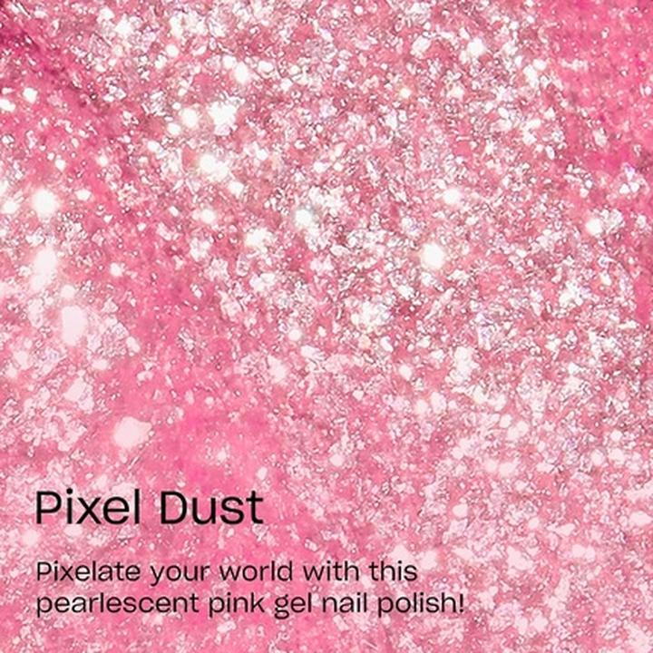 Immagine prodotto OPI Gelcolor Smalto per unghie opaco glitterato e metallizzato a polimerizzazione UV (Polvere di pixel, Vernice UV gel)