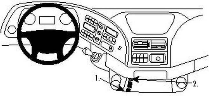 Actual product image Brodit 853356 Bracket Mercedes Benz Actros 03-13