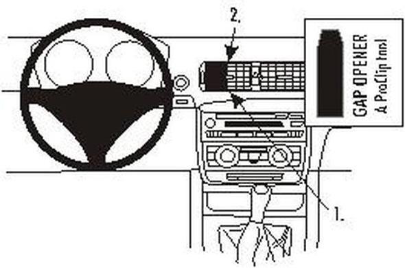 Image du produit Brodit 853523 Support BMW 1-series 05-11