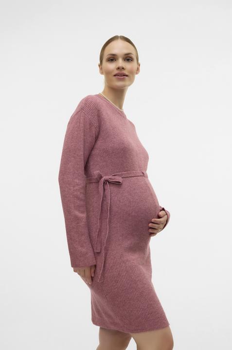 Immagine prodotto Mamalicious Vestibilità regolare Scollo rotondo Polsini a coste Abito corto Abito in maglia (S)