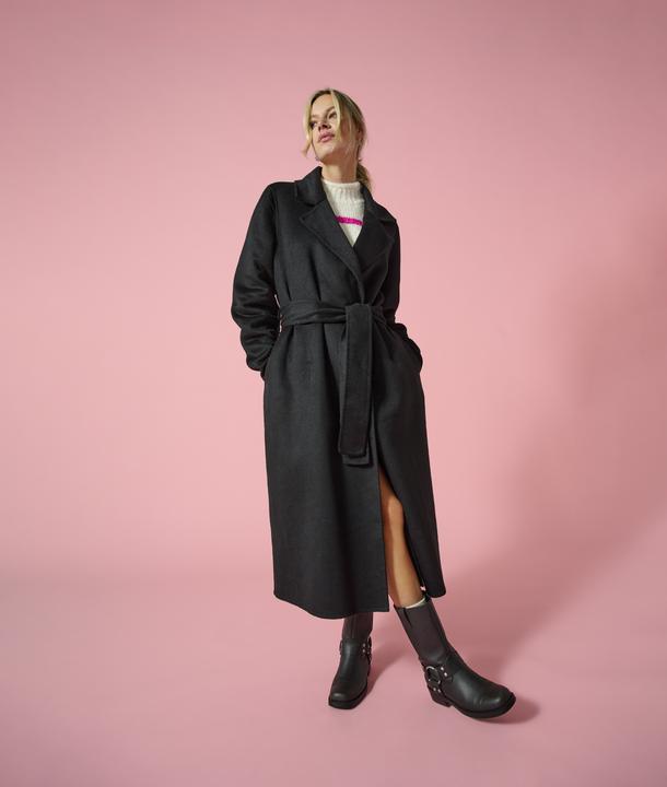 Actual product image Only Onlbelina Belted Handmade Wool Coat