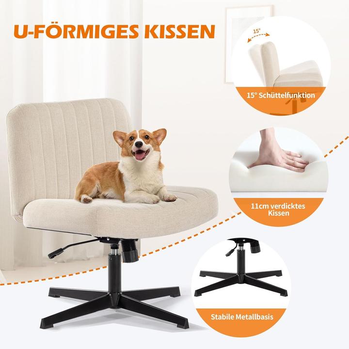 Produktbild Bosmiller Schneidersitz-Stuhl (43 - 53 cm)