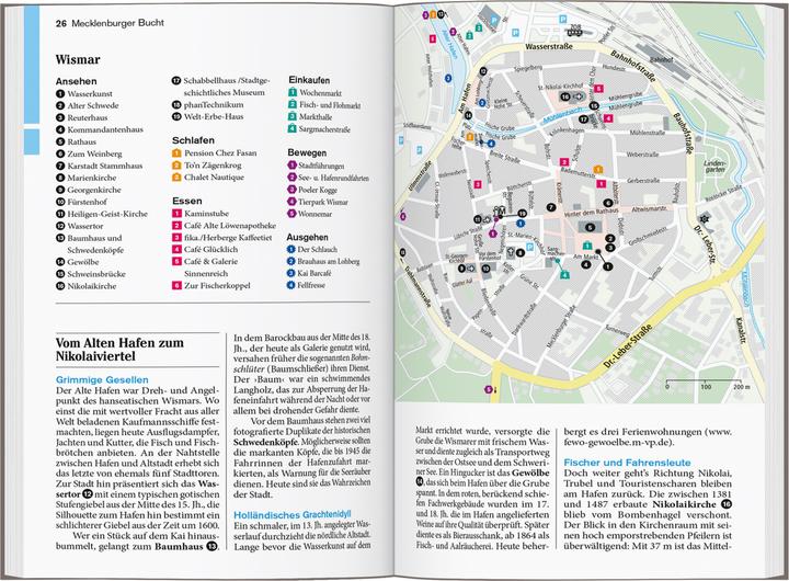 Immagine prodotto Reise-Taschenbuch Reiseführer Ostseeküste Mecklenburg-Vorpommern (Tedesco, Claudia Banck, 2024)