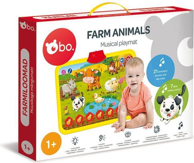 Science4you . Tapis de jeu musical Animaux de la ferme