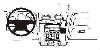 Brodit 852976 Autohalterung GMC Envoy