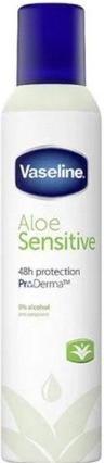 Actual product image Vaseline Aloe Sensitive Anti Perspirant Deodorant 250ml (Spray, 250 ml)