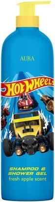 Produktbild Aura Hot Wheels Shampoo & Shower Gel Fresh Apple 1000ml (1000 ml)