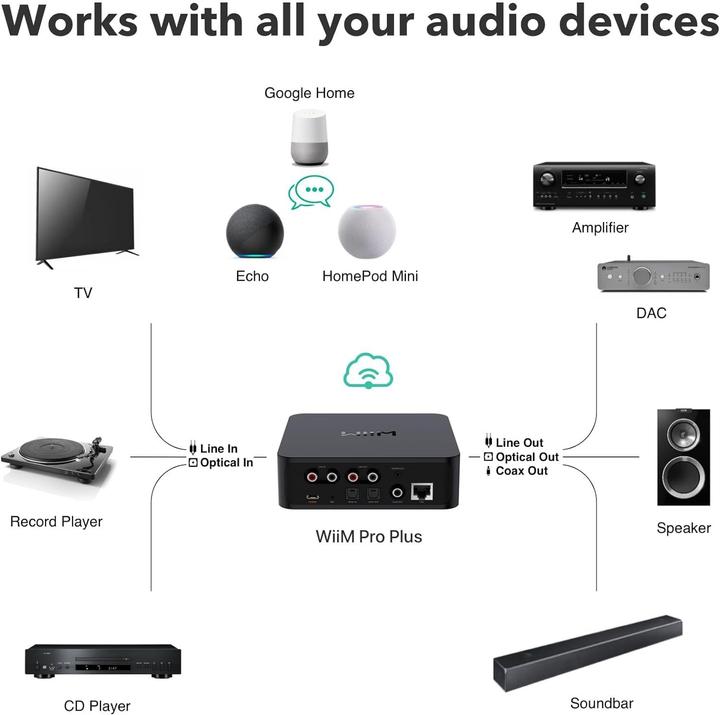Immagine prodotto WiiM Pro Plus (Lettore audio di rete)