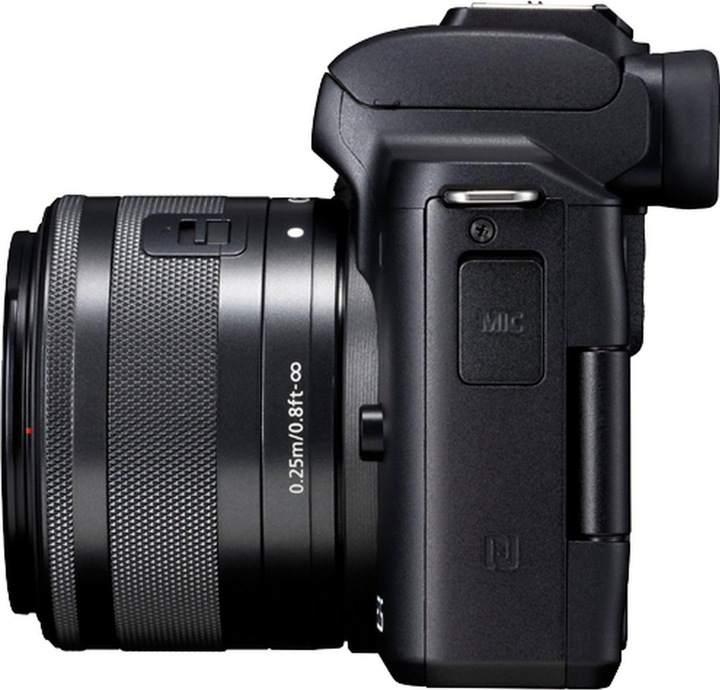 Produktbild Canon EOS M50 Kit - Import (15 - 45 mm, 24.10 Mpx, APS-C / DX)