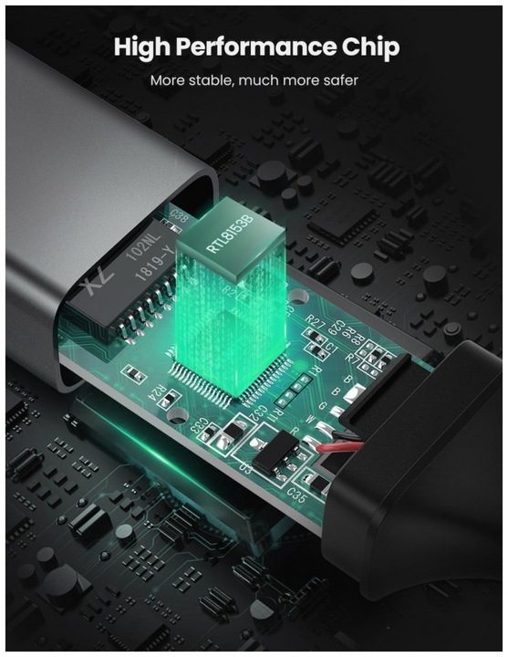 Produktbild Ugreen Gigabit Ethernet Adapter (USB-C 3.1 Gen 1, RJ45 (1x))