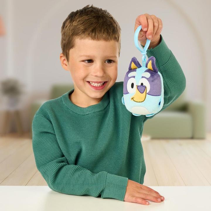 Actual product image Bluey Mini Plush with bag Clip (90282) (8.50 cm)