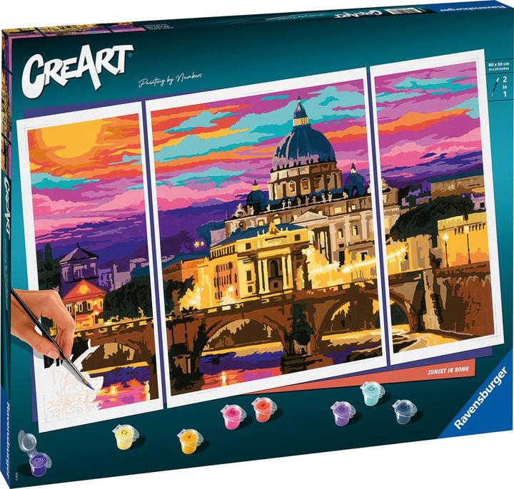 Produktbild Ravensburger CreArt Sunset in Rome