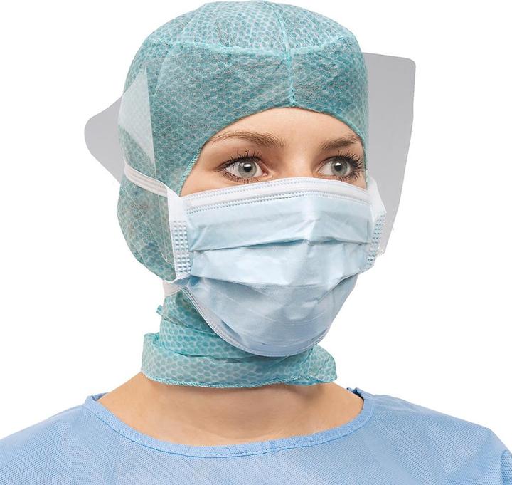 Actual product image Foliodress Mask anti splash Typ IIR (Type IIR, 40 x)
