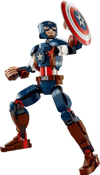 Actual product image LEGO Captain America Building Figure (76258, LEGO Marvel)
