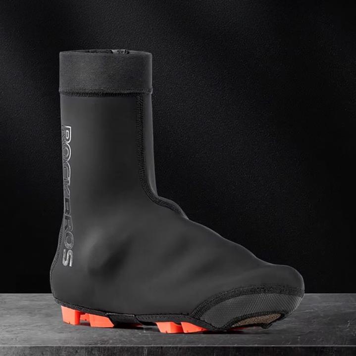 Actual product image Rockbros LF1104-XL Cycling Shoe Covers Size XL - Black (XL)