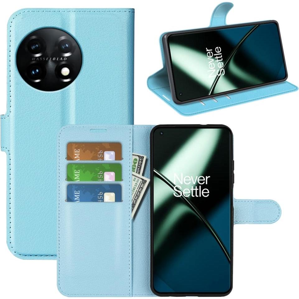 Screenguard OnePlus 11 Leather Guard Lederhülle (OnePlus 11), Smartphone Hülle, Blau