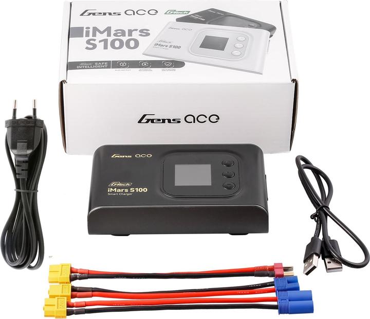 Produktbild Gens Ace Imars S100 Modellbau-Multifunktionsladegerät 10 A LiPo, LiIon, LiHV, L