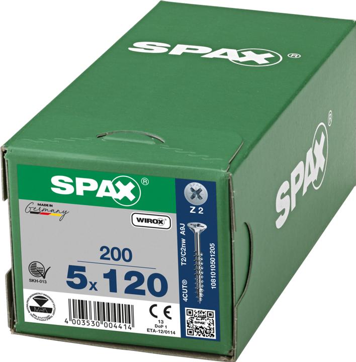 Produktbild Spax Spanplattenschrauben (200 Schrauben pro Stück)