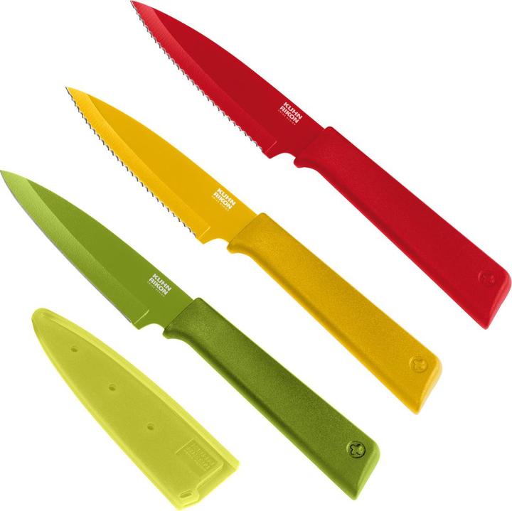 Kuhn Rikon COLORI®+ set couteaux Prep grand