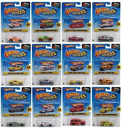 Actual product image Hot Wheels Die-Cast Color Shifters