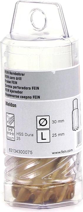 Immagine prodotto Fein Carotatrice 30 mm HSS-Dura 25 6 (30 mm)