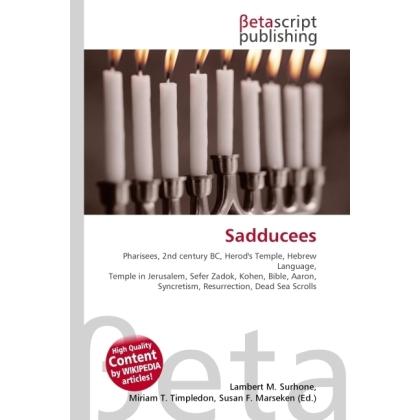 Sadducees, Sachbücher