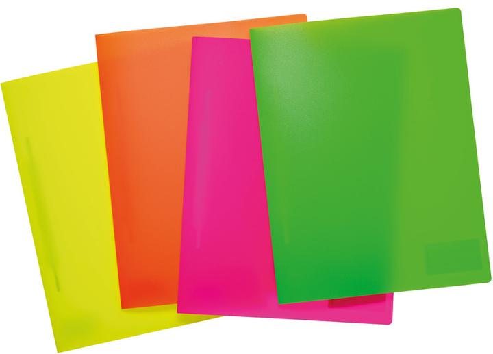 Produktbild HERMA Schnellhefter A4 Neon Transluzent (A4, 1x)