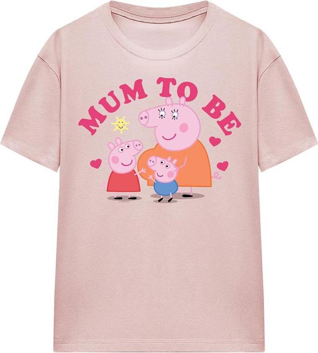 Peppa Pig Mum To Be Maglietta Mamma Pig Adulto Unisex