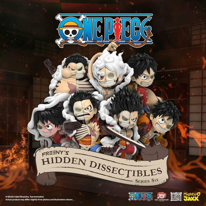 Image du produit Mighty Jaxx Hidden Dissectibles : One Piece Series 6 - Luffy's Gears Edition (1 pc)