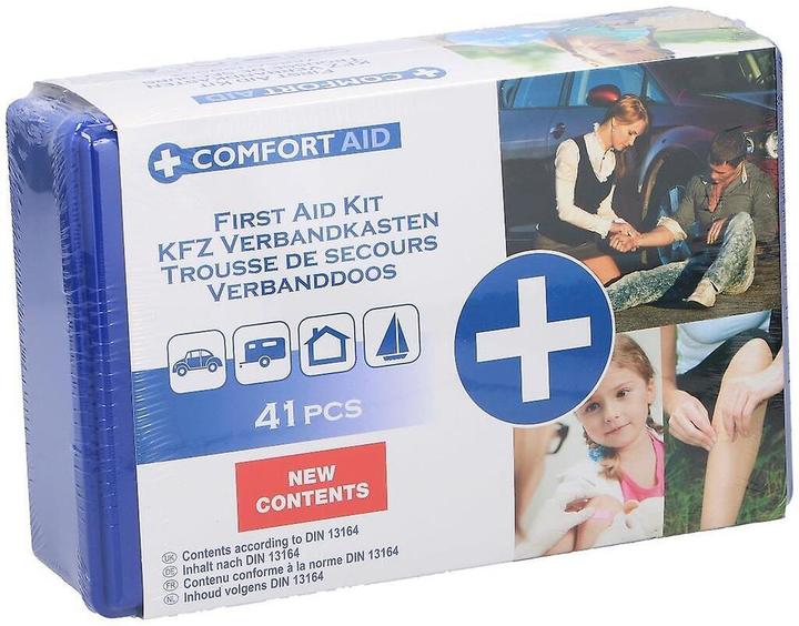 Immagine prodotto Fs-Star Kit di pronto soccorso per auto 41 pezzi. (Cassetta di pronto soccorso)