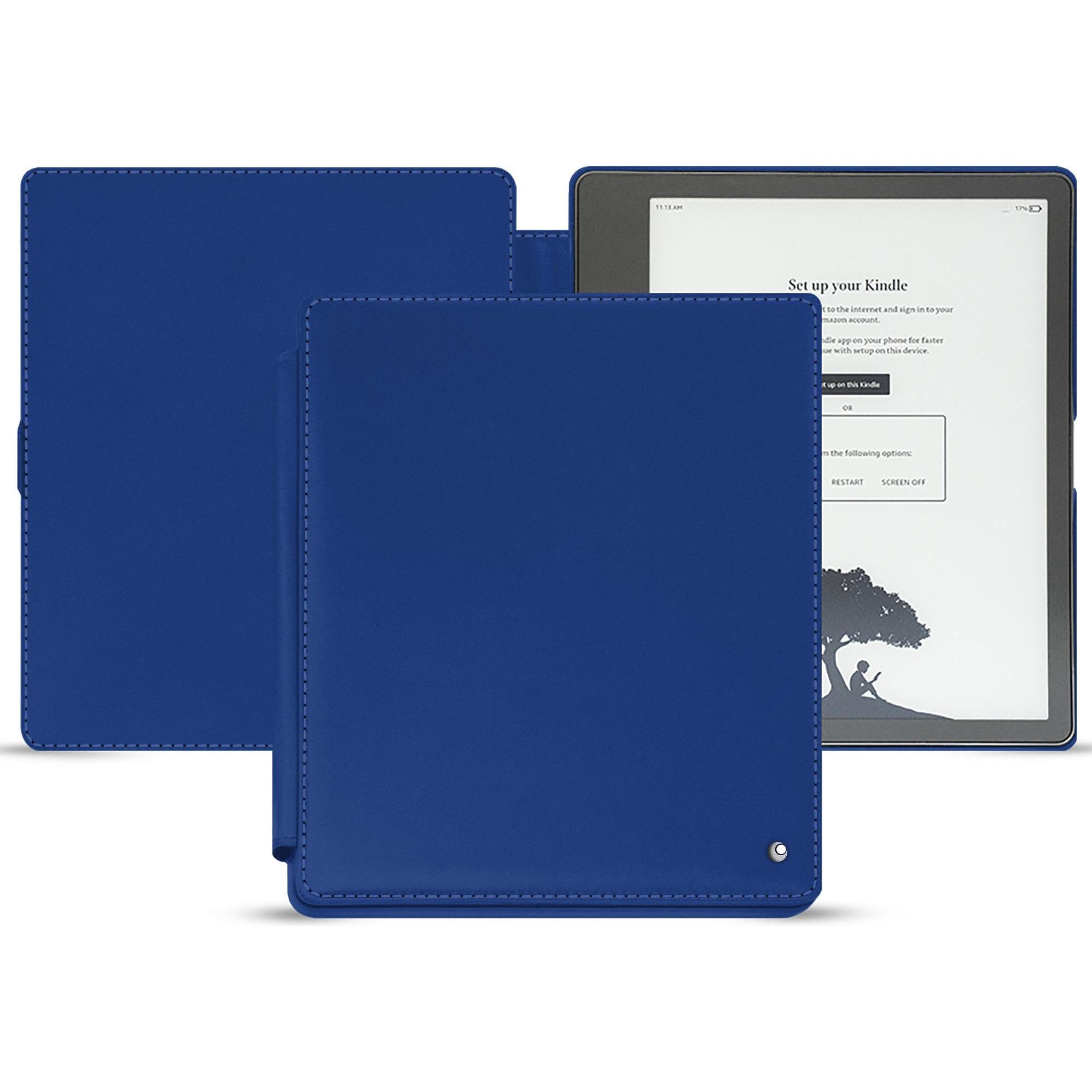 Noreve Lederschutzhülle horizontal (Kindle), Tablet Hülle, Blau