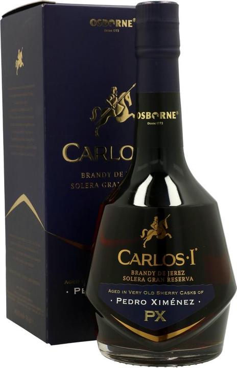 Pedro Domecq Brandy Solera Gran Reserva Carlos I Pedro Ximenez