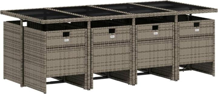 Produktbild vidaXL Garten-Essgruppe (220 x 106 x 73 cm)