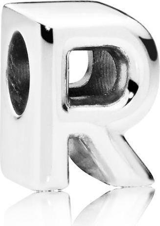 Pandora Letter R Bedel (Zilver)