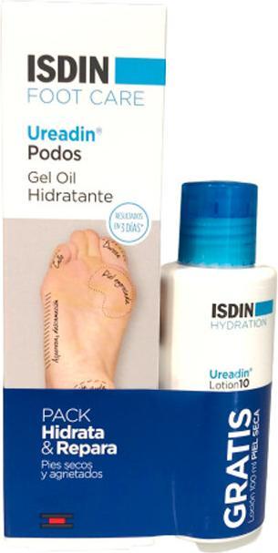Immagine prodotto Isdin Ureadin Podos Gel Olio Idratante per Piedi Secchi e Screpolati 75ml - Confezione da 2 (Crema piedi e gel piedi, 75 ml)
