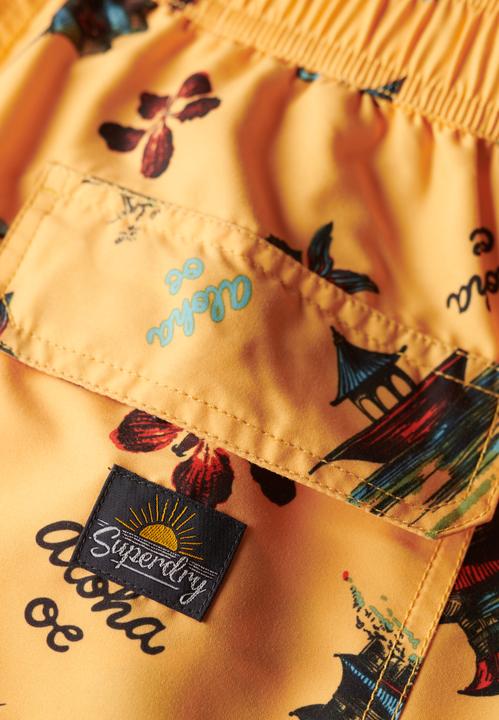 Produktbild Superdry Badehose mit Hawaii-Print (M)