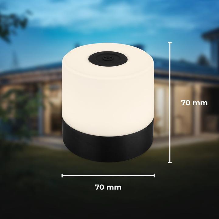 Produktbild B.K.Licht Akku LED Tischleuchte (150 lm)